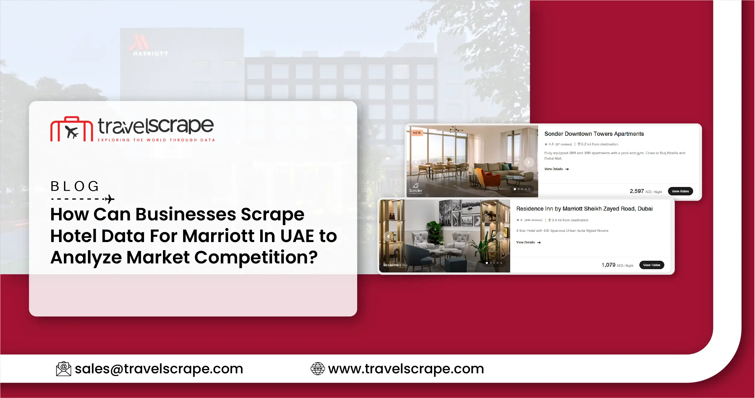 Scrape Hotel Data For Marriott In UAE to Analyze Market Competition Scrape Hotel Data For Marriott In UAE to Analyze Market Competition